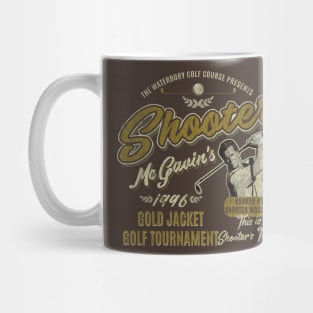 RETRO Happy Gilmore shooter mcgavin Gold Jacket Mug